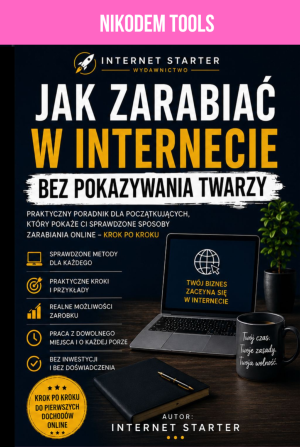 Dodaj podtytuł JAK ZARABIAĆ W INTERNECIE BEZ POKAZYWANIA TWARZY